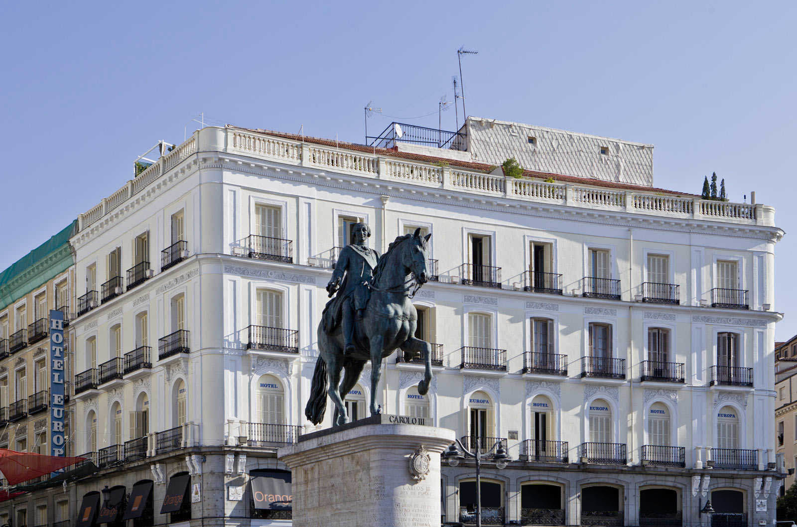 Hotel Europa Madrid Exterior foto